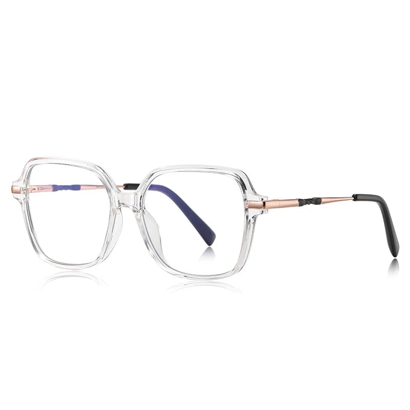 VEGA Vision Pro Reader - Gafas de Lectura Poligonales Premium Anti Luz Azul