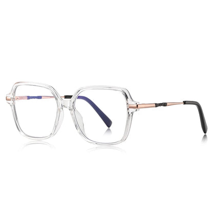 VEGA Vision Pro Reader - Gafas de Lectura Poligonales Premium Anti Luz Azul