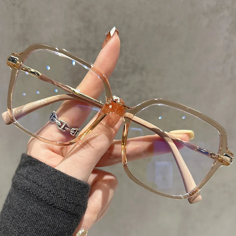 VEGA Vision Pro Reader - Gafas de Lectura Poligonales Premium Anti Luz Azul